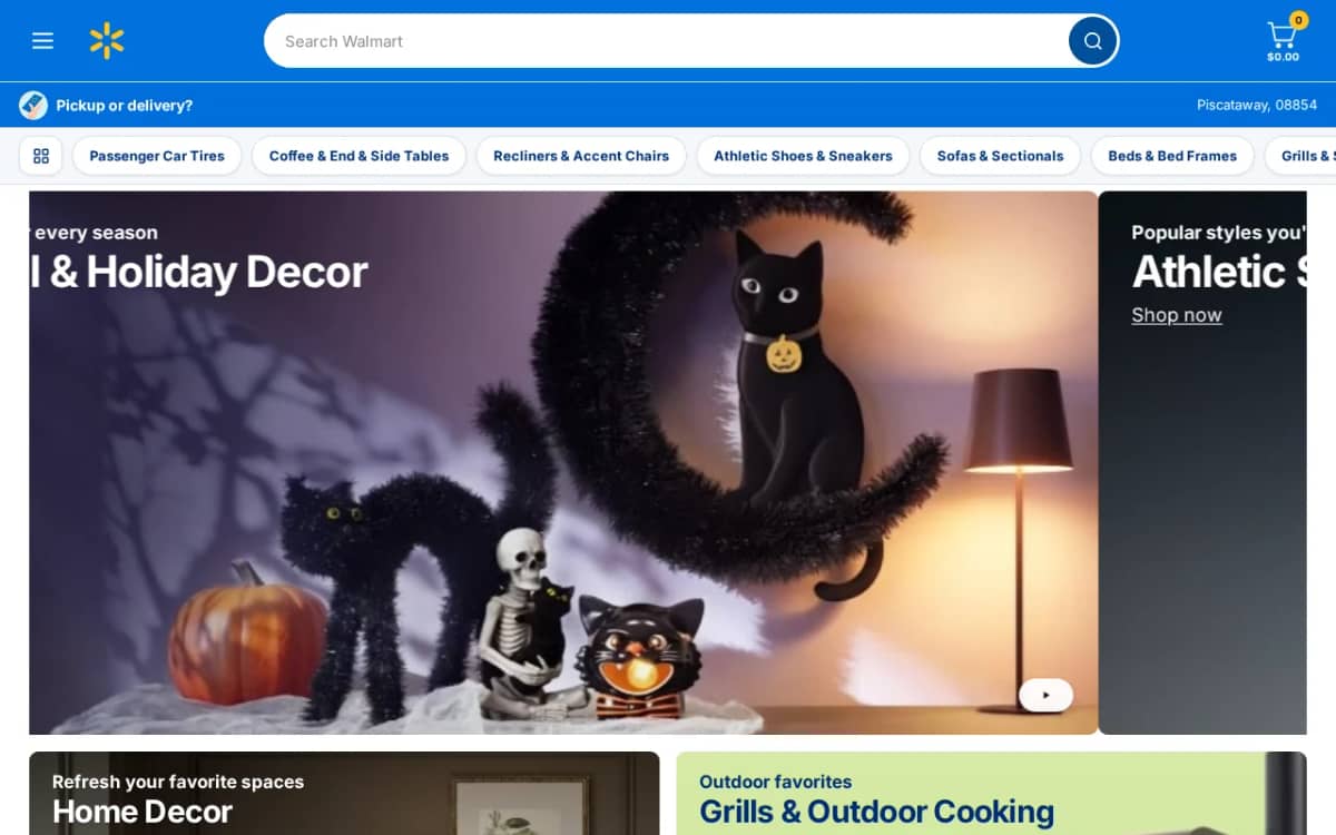 Screenshot of the raybeefurnitureca.shop storefront