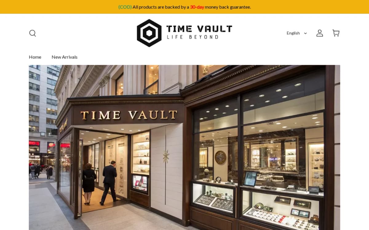 Screenshot of the Eudiscounthub.top storefront